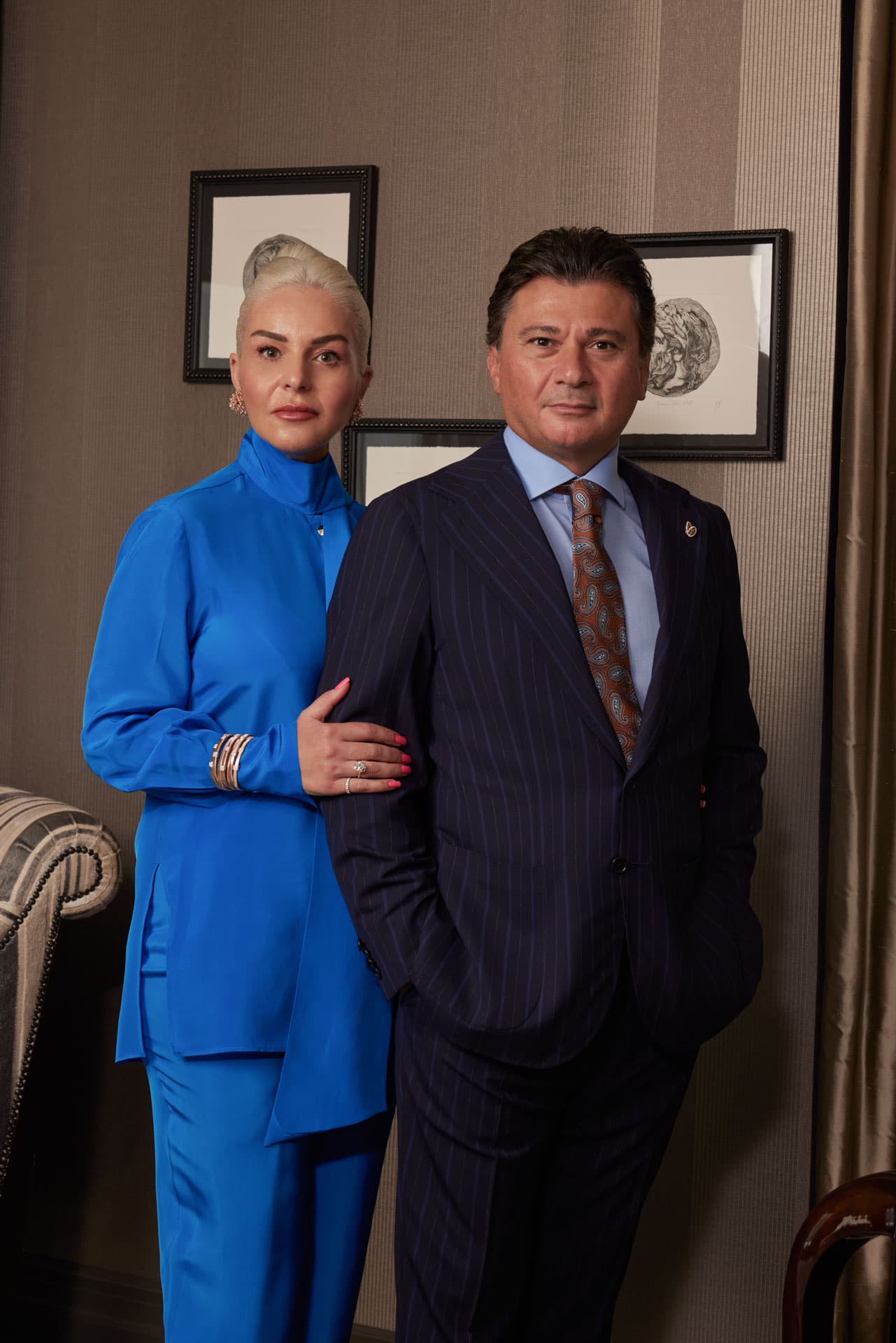 Couple portrait of the founders